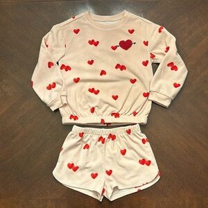 Carter's Kids Valentine Pajama Set